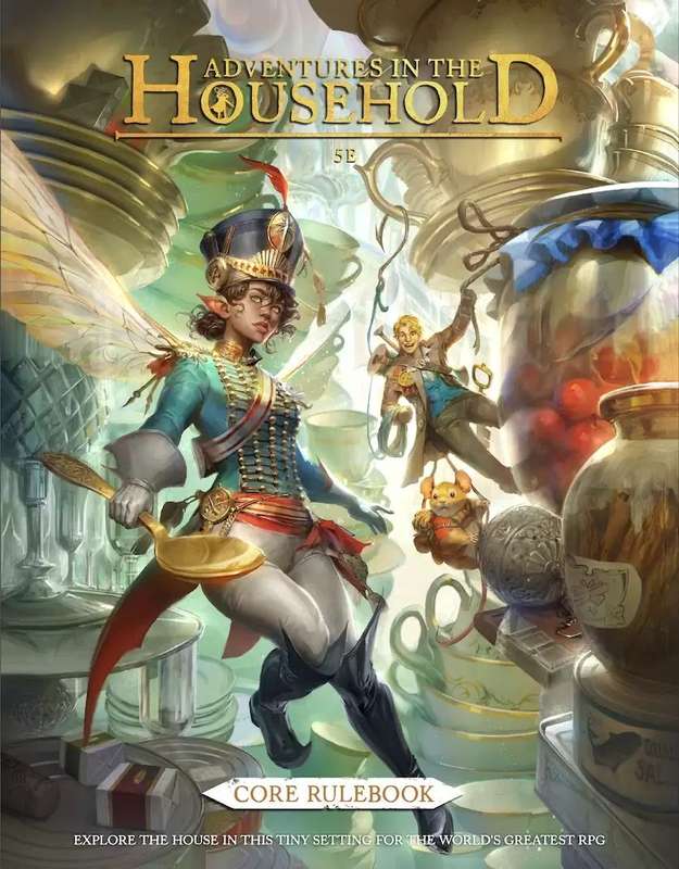Adventures in the Household Core Rulebook 5E (RPGs)