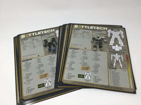 BattleTech Premium Record Sheets Mercenaries (46) (RPGs)