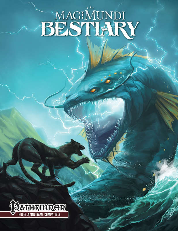 Magimundi Bestiary for Pathfinder Softcover OOP (RPGs)