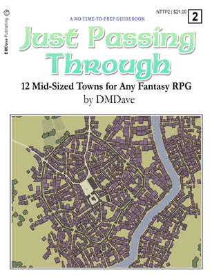 Just Passing Through 12 Mid-Sized Towns (RPGs)