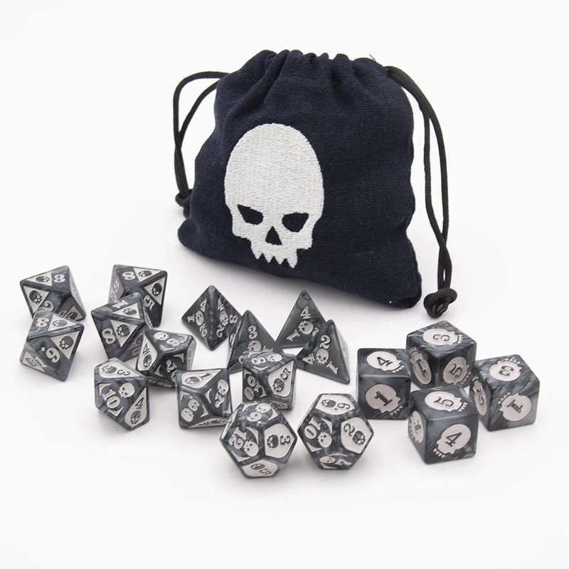 Dice Set Necrotic Damage (18) (Dice Sets & Games)