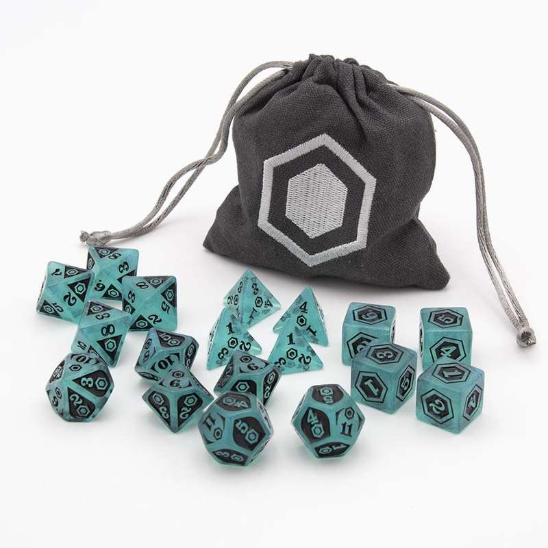Dice Set Force Damage (18) (Dice Sets & Games)