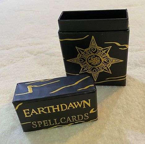 Earthdawn RPG Player Spell Card Box (RPGs)
