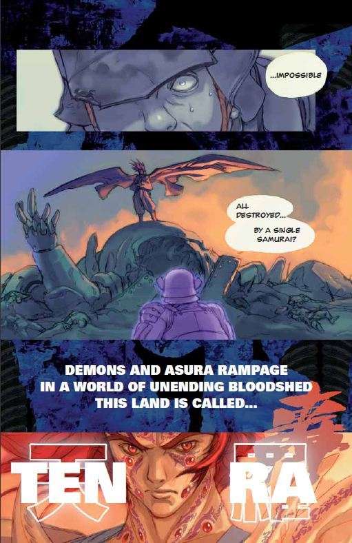Tenra Bansho Zero Introduction Manga (RPGs)