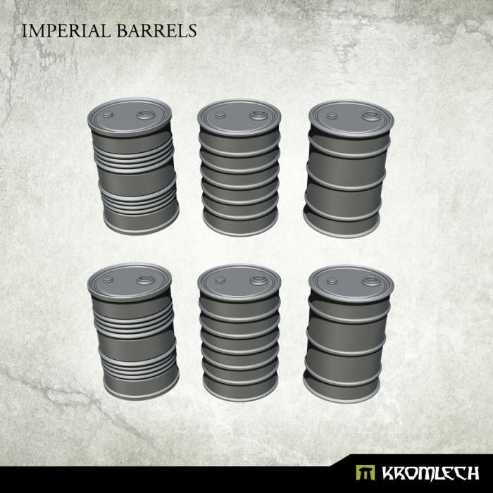 Imperial Barrels (6) (Miniatures)