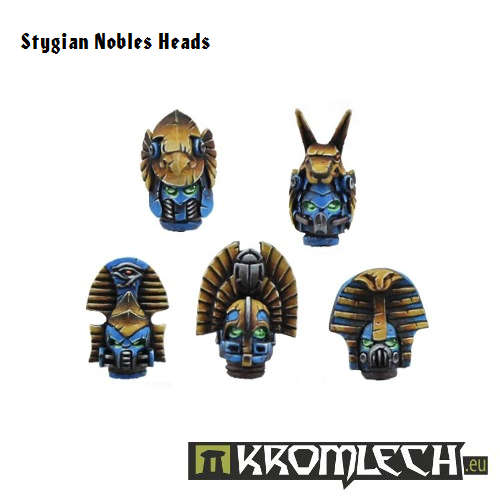 Stygian Nobles Heads (10) (Miniatures)
