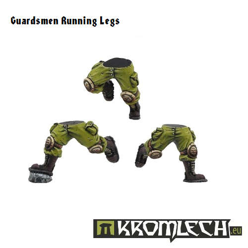 Guardsmen Running Legs (6) (Miniatures)