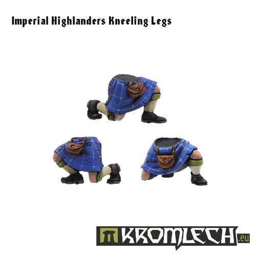 Imperial Highlanders Kneeling Legs (6) (Miniatures)