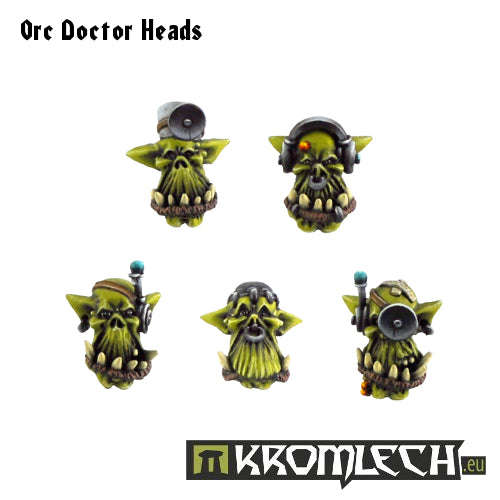 Orc Doctor Heads (10) (Miniatures)