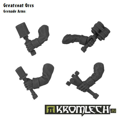 Greatcoats Grenade Arms (5) (Miniatures)