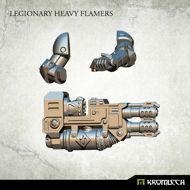 Legionary Heavy Flamers (3) (Miniatures)
