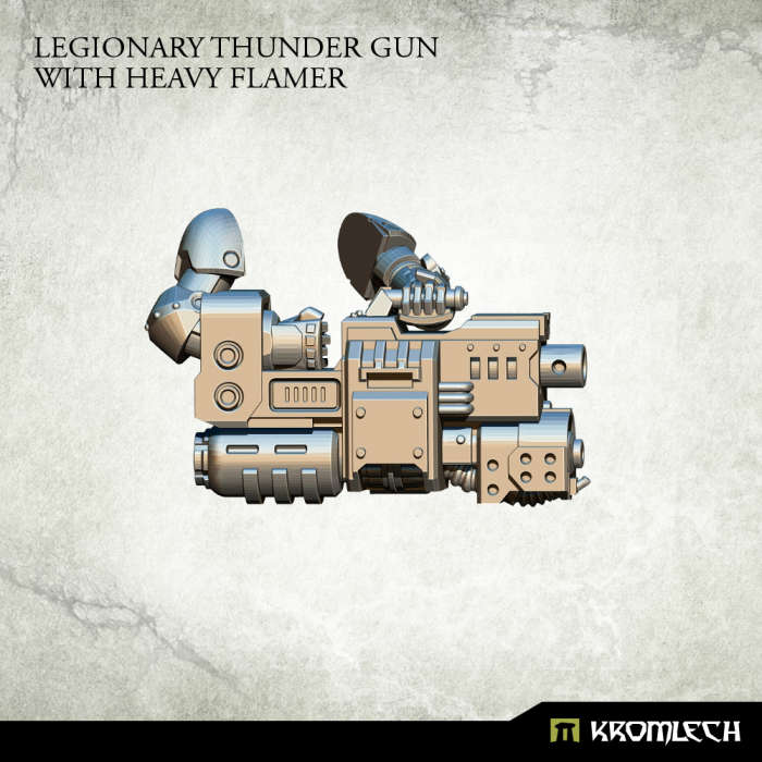 Legionary Heavy Thunder Gun with Heavy Flamer (3) (Miniatures)