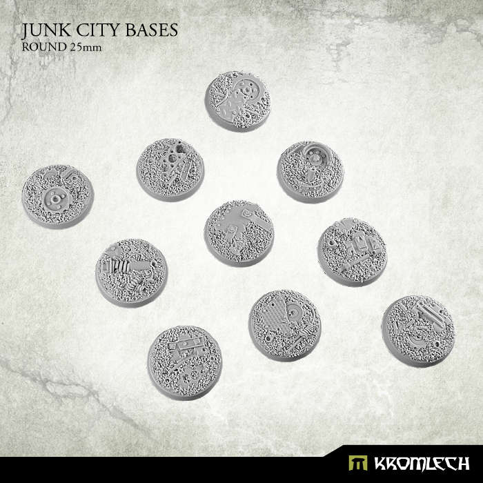 Junk City round 25mm (10) (Miniatures)
