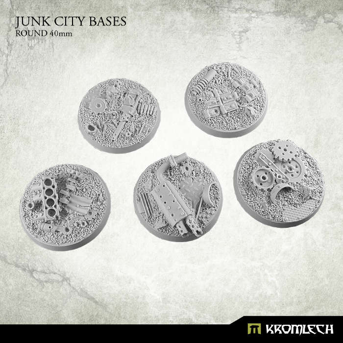 Junk City round 40mm (5) (Miniatures)