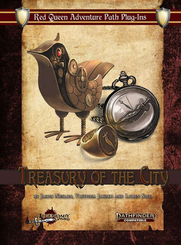 Treasury of the City PF2 (RPGs)
