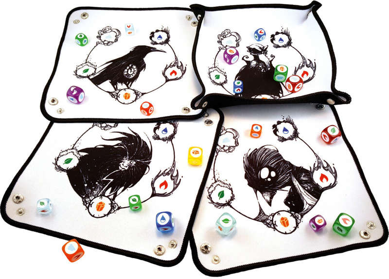 Glow Dice Tracks (4) (Board Games)