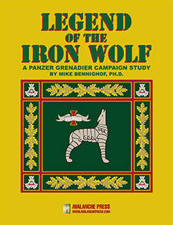 Panzer Grenadier Legend of the Iron Wolf (Board Games)