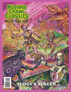 Mutant Crawl Classics Judges Screen (RPGs)