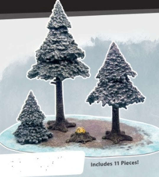 Monster Scenery Snowy Pines (Miniatures)
