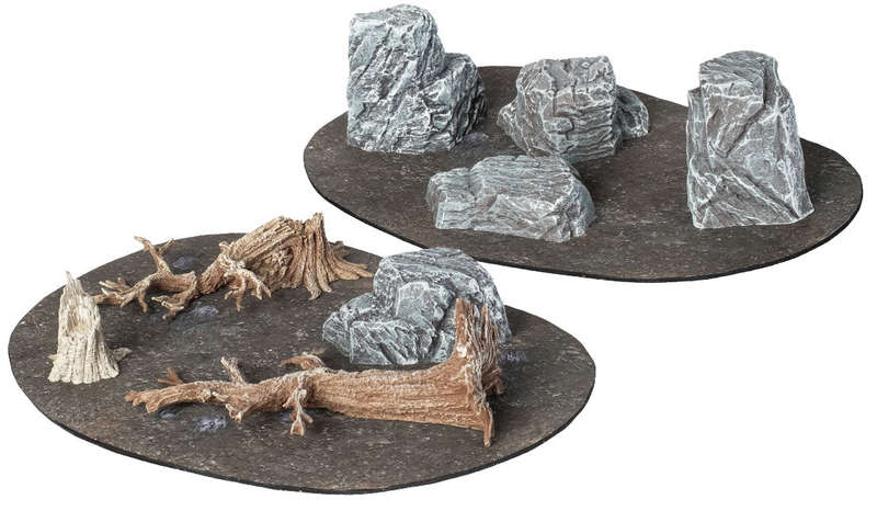 Monster Scenery Broken Ground (Miniatures)