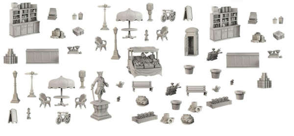 Terrain Crate Town Square (Miniatures)