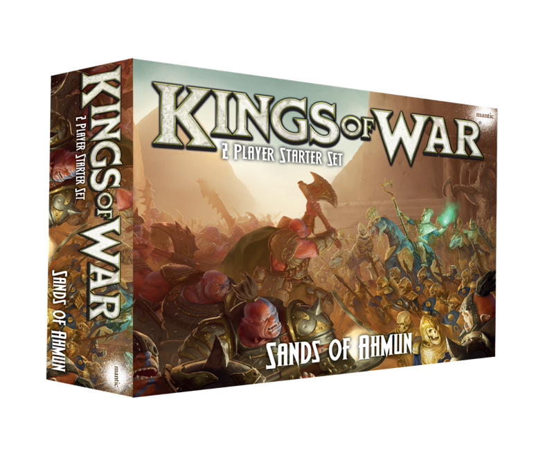 Kings of War 2 Player Starter Set Sands of Ahmun (Miniatures)