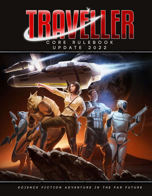Traveller Core Rulebook Update 2022 (RPGs)