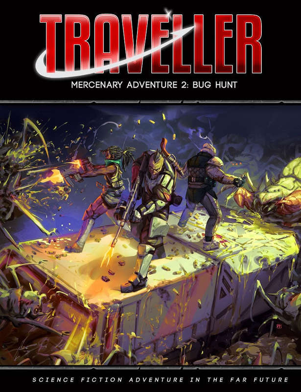 Traveller Mercenary Adventure 2 Bug Hunt (RPGs)