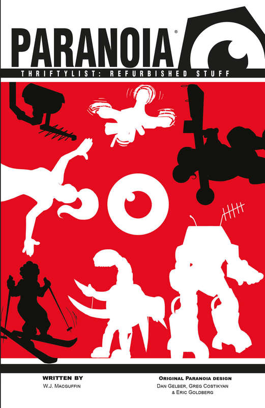 Paranoia Thriftylist Refurbished Stuff (RPGs)