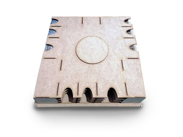 Mystery House Wooden Organizer (Board Games)