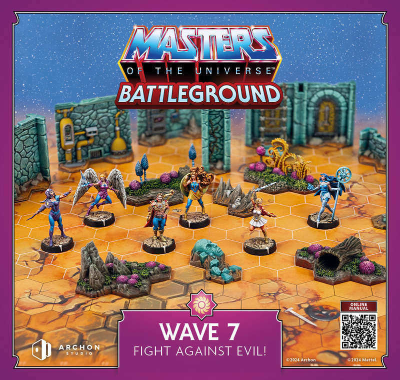 Masters of the Universe Battleground Wave 7 The Great Rebellion US (Miniatures)