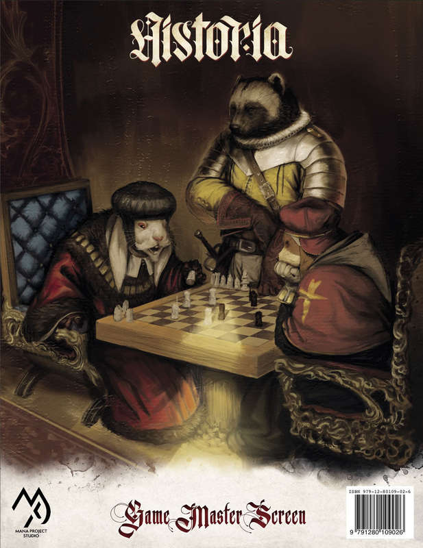 Historia RPG GM Screen 5E (RPGs)