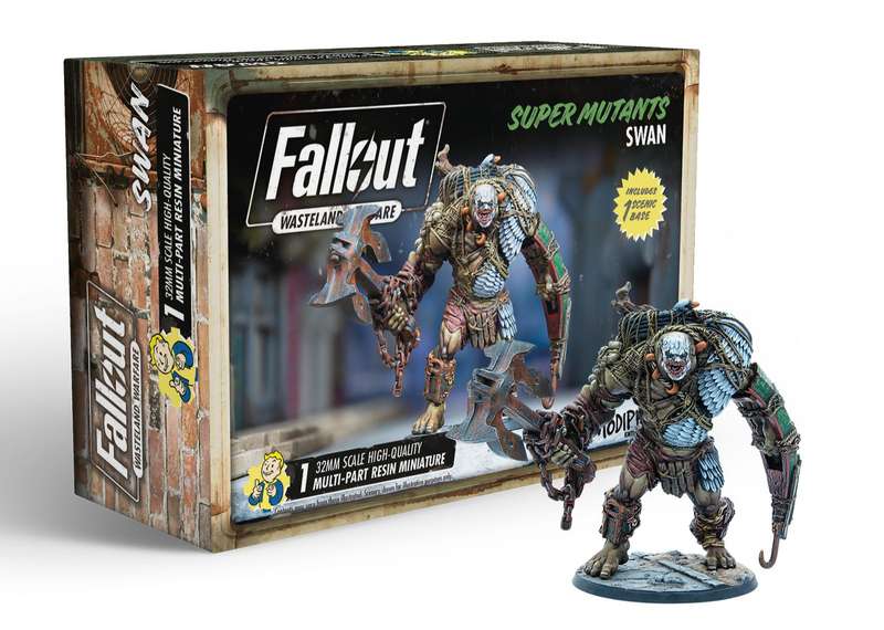 Fallout Wasteland Warfare Super Mutants Swan (RPGs)
