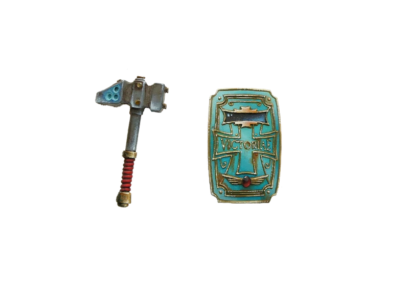 Conversion Parts Mechanical shields and hammers (5+5) (Miniatures)