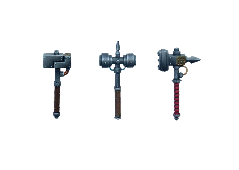 Conversion Parts Mechanical Hammers Mk2 (10) (Miniatures)