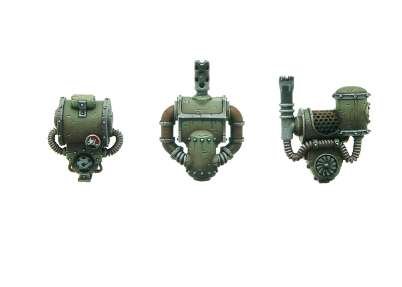 Conversion Parts Biohazard Backpacks (6) (Miniatures)