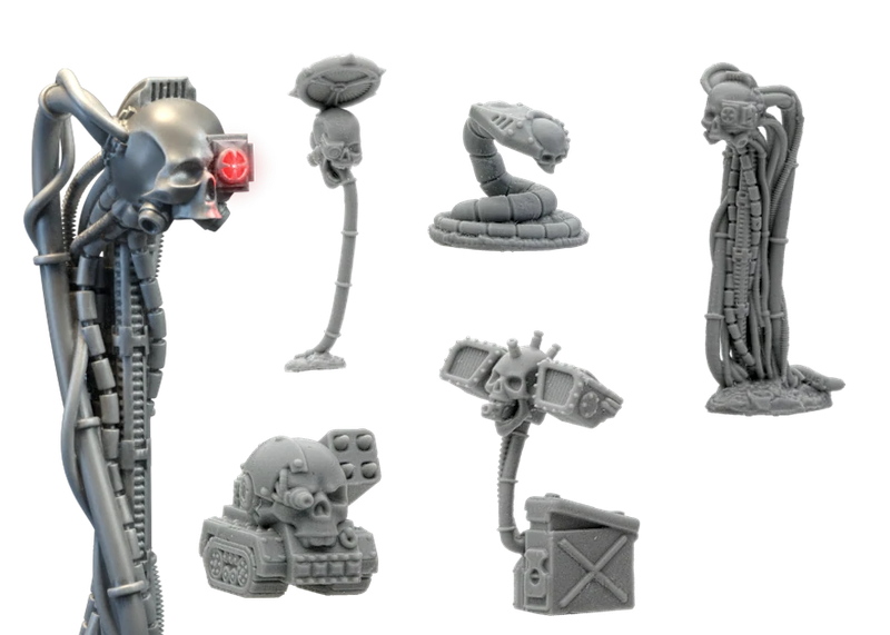 Skullbots (5) (Miniatures)