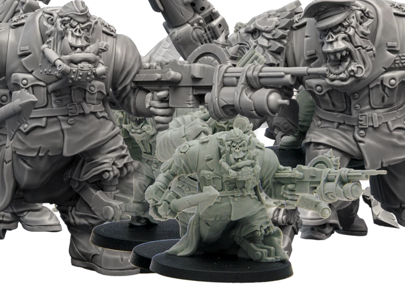 Orc Alliance Veterans (5) (Miniatures)