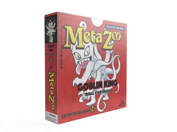 MetaZoo TCG Cryptid Nation Goblin King Tribal Starter Deck OOP (Board Games)