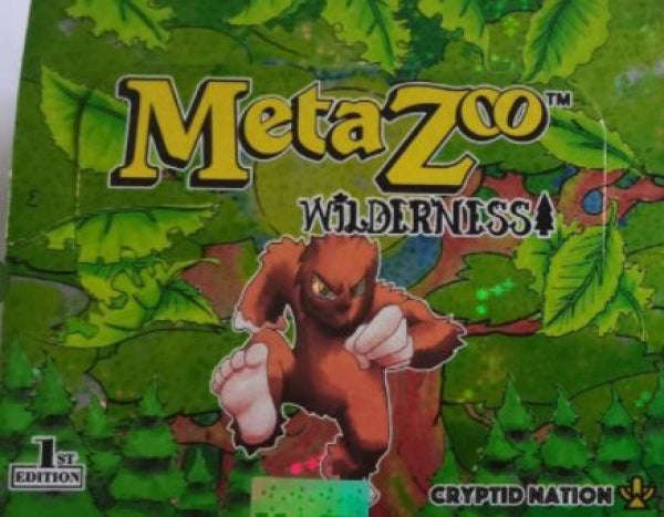 MetaZoo TCG Wilderness 1st Edition Booster Display OOP (Board Games)