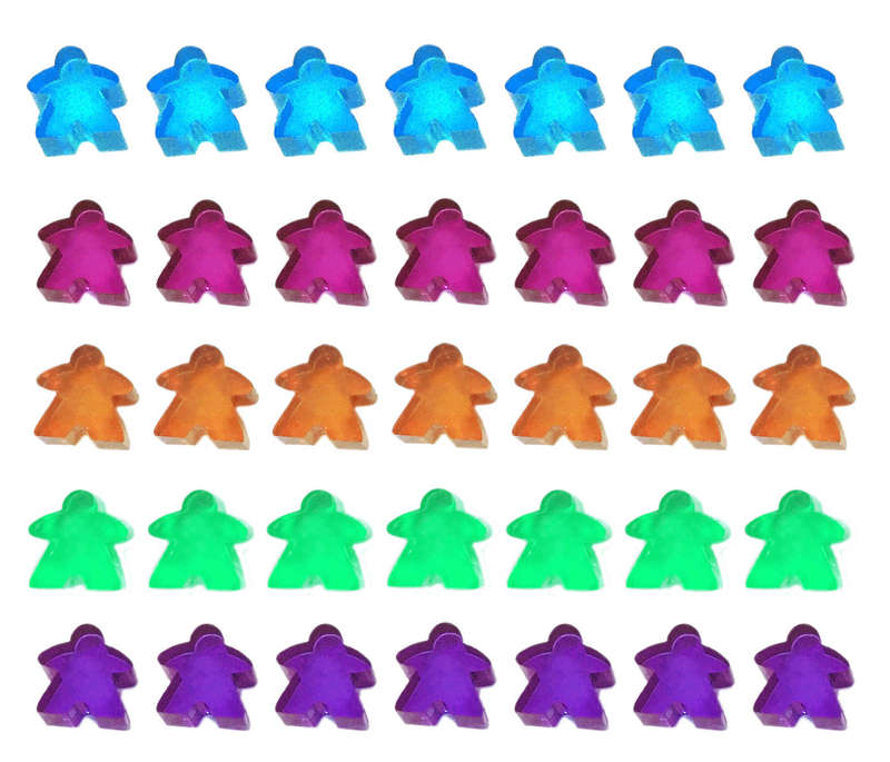 Dicetopia Agent Meeple Pack 2 (Board Games)