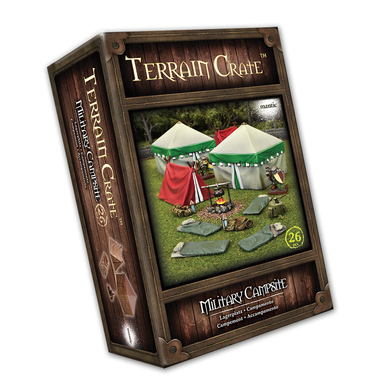 TerrainCrate Military Campsite (Miniatures)