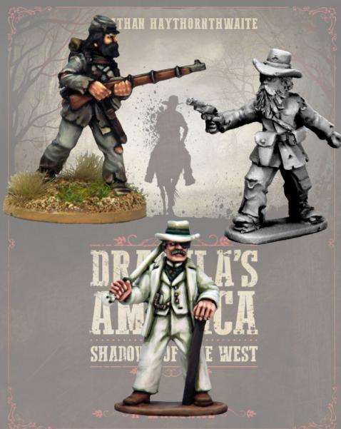Draculas America Dark Confederacy (3) (Miniatures)
