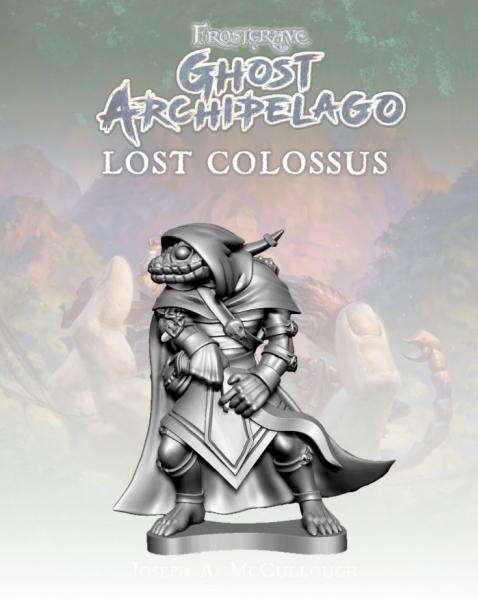 Frostgrave Ghost Archipelago Snake-man Heritor I (Miniatures)