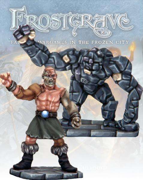 Frostgrave Flesh Golem & Stone Construct (Miniatures)
