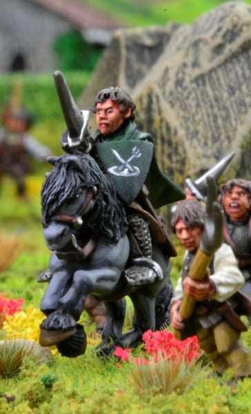 28mm Fantasy Oathmark Halfling Characters (4) OOP (Miniatures)