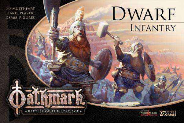 28mm Fantasy Oathmark Dwarf Infantry (Miniatures)