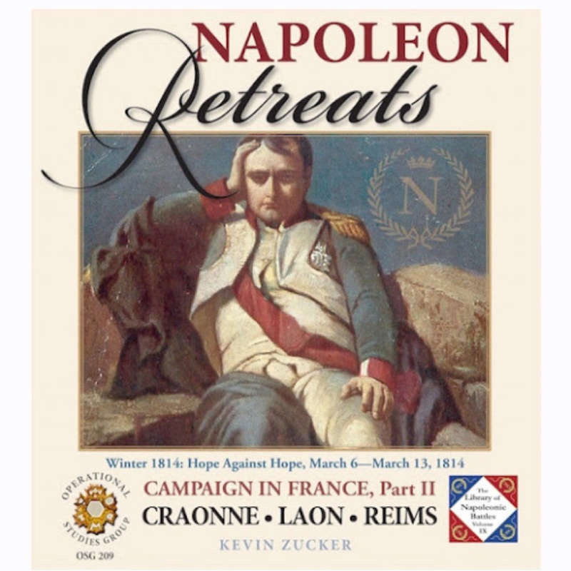 Napoleon Retreats II France 1814 (Board Games)