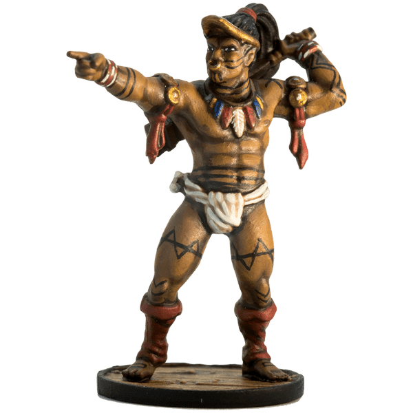 Blood & Plunder Native American Commander (Miniatures)
