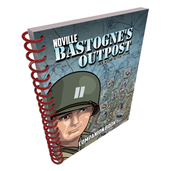 Lock and Load Tactical Noville Bastognes Outpost Companion Book OOP (Board Games)
